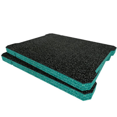 Shadow Foam Ryobi Link Small Parts Organiser Foam Inserts (Teal 30mm) from B&Q
