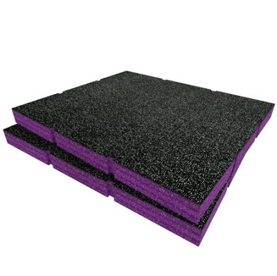 Shadow Foam Ryobi Link Drawer Foam Inserts Cut And Peel Foam (Purple 30mm) from B&Q