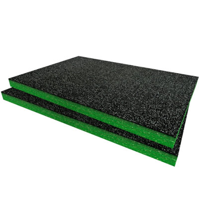 Shadow Foam Halfords Advanced Modular Tray Storage Case Foam Inserts (Green 30mm) from B&Q