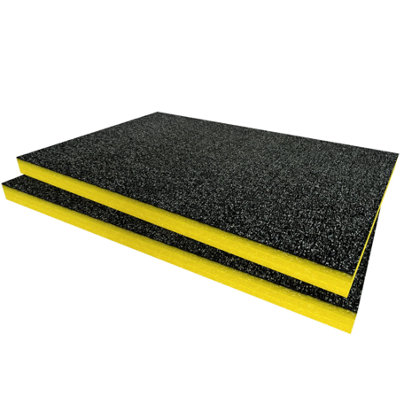 Shadow Foam Halfords Advanced Modular Tray Storage Case Foam Inserts (Yellow 30mm) from B&Q