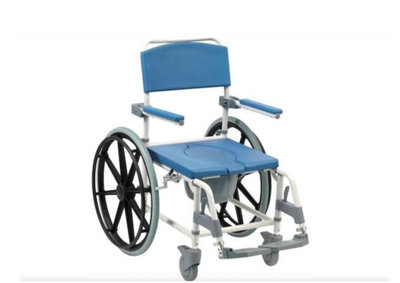 The Ramp People Height Adjustable Shower Commode Chair from B&Q