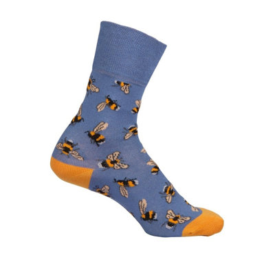 Bartleby Womens Bamboo Comfort Top Socks Buzzy Bee Uk 4- 8 from B&Q
