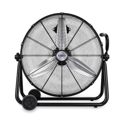 Futura Unisex Black Floor Fan Inch Portable 3 Speed Adjustable Cooling Fan Size 26 - Image 3