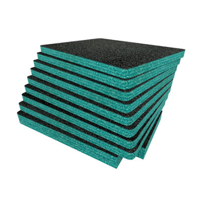 B&Q -  Peli 1620 Foam Inserts Cut And Peel Foam Easy To Clean (Teal 50mm)