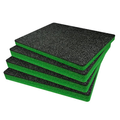 B&Q -  Peli 1550 Foam Inserts Cut And Peel Foam Easy To Clean (Green 50mm)