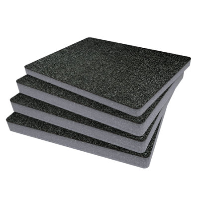 B&Q -  Peli 1550 Foam Inserts Cut And Peel Foam Easy To Clean (Grey 50mm)