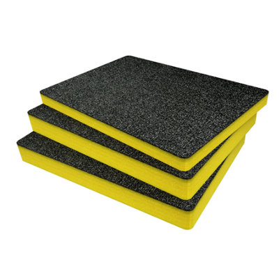 B&Q -  Peli 1520 Foam Inserts Cut And Peel Foam Easy To Clean (Yellow 50mm)