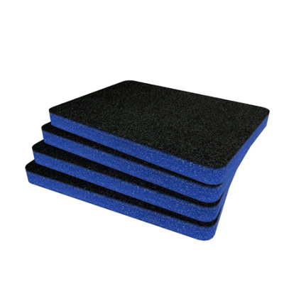 B&Q -  Peli 1450 Foam Inserts Cut And Peel Foam Easy To Clean (Blue 30mm)