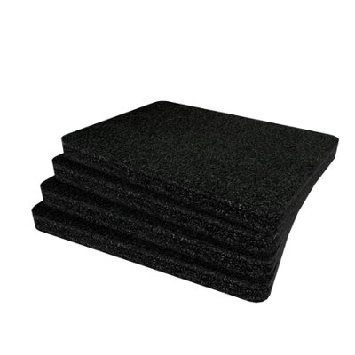 B&Q -  Peli 1450 Foam Inserts Cut And Peel Foam Easy To Clean (Black 30mm)
