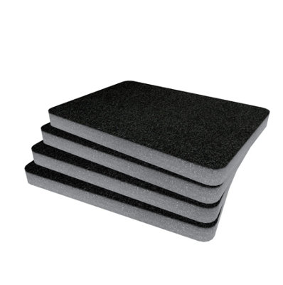 B&Q -  Peli 1450 Foam Inserts Cut And Peel Foam Easy To Clean (Grey 30mm)