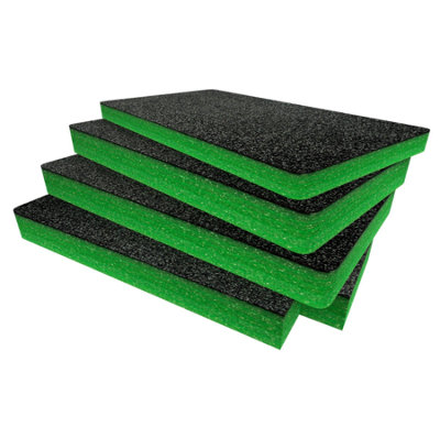 B&Q -  Peli 1535 Foam Inserts Cut And Peel Foam Easy To Clean (Green 50mm)
