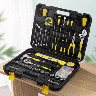 Hand Tool Kit Set 108Pcs Household Daily Maintenance Car Repair Hardware Tools from B&Q