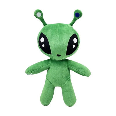 33Cm Soft Toy Green Alien Plush Stuffed Cute Animal Toys from B&Q