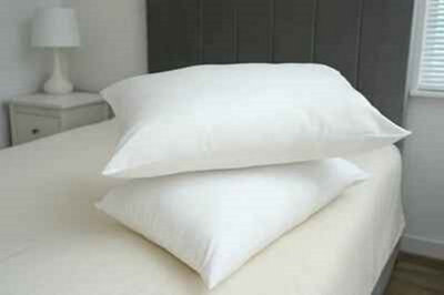 Hotel Quality Pack Of 2 Pillows Bounce Back Anti Allergic Bedding Plump Pillow