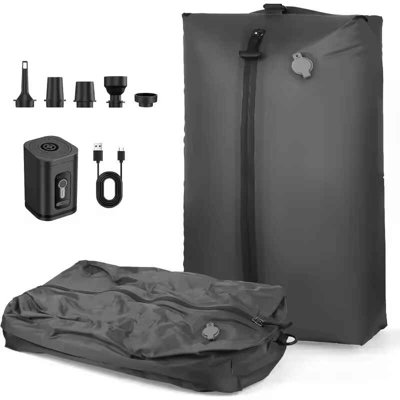 17L Vacuum Compression Travel Bag With Pump from B&Q