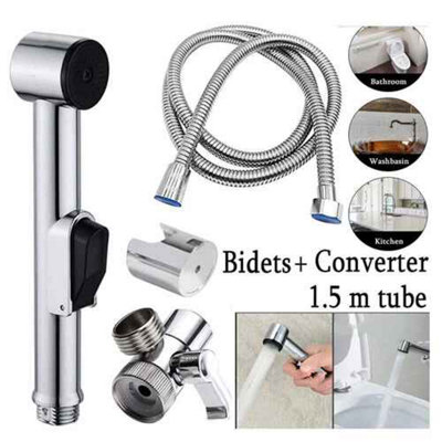 - Handheld Bidet Spray Kit Toilet Jet Shatter Douche Shower