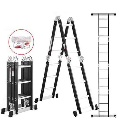  - 3.5M Aluminium 12-In-1 Multi-Purpose Folding Ladder