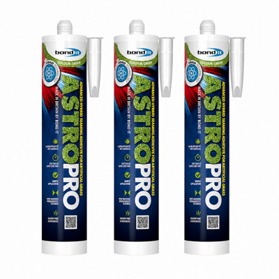 Grass Warehouse Bond It Astro Pro Artificial Grass Glue Adhesive3 Pack Hybrid Seaming Glue Cartridges from B&Q