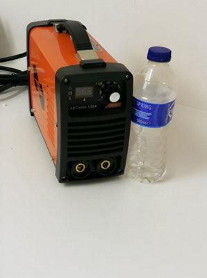 Sandra Chaircovers Uptime Super Mini 120A Arc Welding Machine InverterSingleOrangeLightweight Igbt Welder For Diy Repairs from B&Q