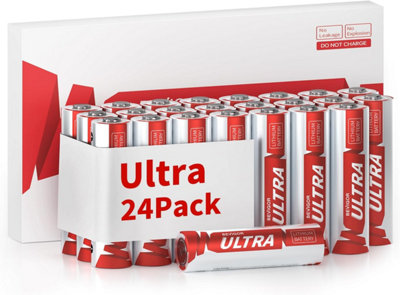 B&Q -  Aa Lithium Batteries 1.5V 3500Mah (Pack Of 24)