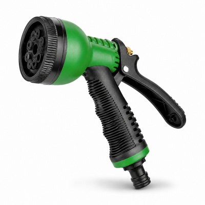 Shopnbits 8 Function Garden Hose Spray Gun High Pressure Water Nozzle For Car Wash Lawn Plant Watering