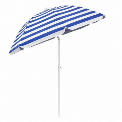  - Shopnbits 1.8M Garden Parasol Patio Umbrella Beach Umbrella With Tilt FunctionUv Sun ShadeWaterproof Aluminium Pole