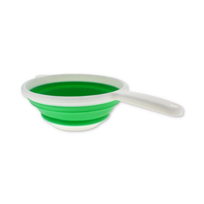  - Collapsible Kitchen Colander & Strainer Foldable Drain Basket