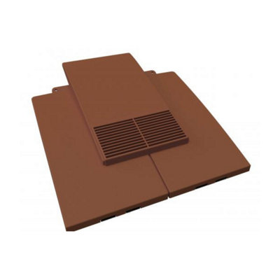 Manthorpe Brown Plain In Line Roof Tile Vent & Pipe Adaptor / For Concrete And Clay Tiles from B&Q