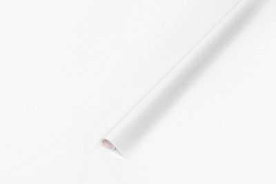 D-C-Fix White Glossy Self Adhesive Vinyl Wrap For Furniture  Kitchens & Worktops 5M X 90Cm from B&Q