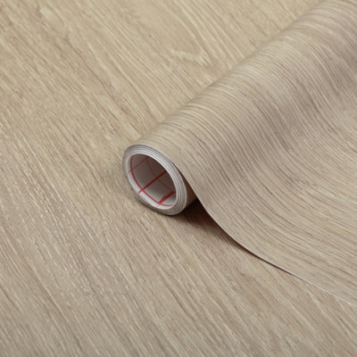 D-C-Fix Santana Light Canyon Oak Woodgrain Self Adhesive Sticky Back Plastic Vinyl 15M X 90Cm from B&Q