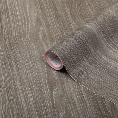 D-C-Fix Sheffield Oak Grey Woodgrain Sticky Back Plastic Furniture Kitchen Worktop Self Adhesive Wrap 7M X 67.5Cm from B&Q