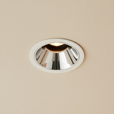 Ultra Beam Lighting Ultrabeam 5 Watt Dimmable Polished Chrome Downlight from B&Q