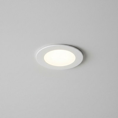 Ultra Beam Lighting Ultrabeam 6 Watt White Ultra Slim Downlight Fitting from B&Q