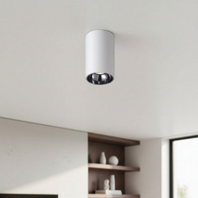 Ultra Beam Lighting Ultrabeam 12 Watt White Ceiling Surface Downlight from B&Q