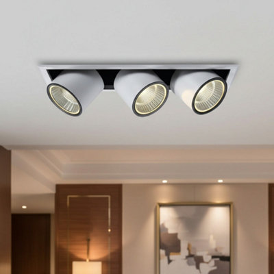 Ultra Beam Lighting Ultrabeam 24 Watt White Commercial Display Downlight from B&Q