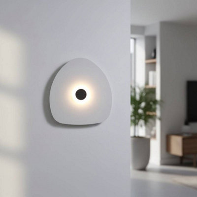 Ultra Beam Lighting Ultrabeam 3 Watt Decorative White Modern Internal Wall Light from B&Q