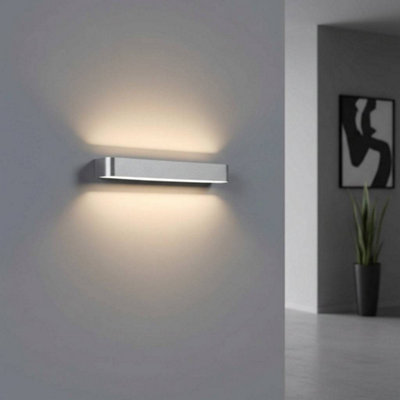 Ultra Beam Lighting Ultrabeam 20 Watt 600mm Wide Dimmable Up And Down Internal Wall Light from B&Q