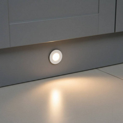 Ultra Beam Lighting Ultrabeam 1 Watt White Led Plinth Light from B&Q