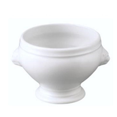 Soup Bowl: 1 X 10Cm Apilco Lion Head Soup BowlPorcelain from B&Q