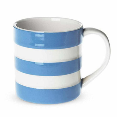 Espresso Mug: 1 X 110Ml / 4Oz Cornishware Blue MugCeramic from B&Q