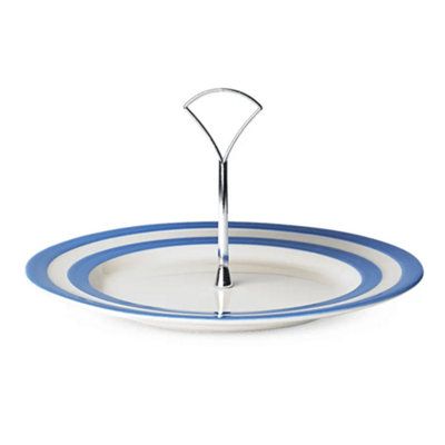 Cake Stand: 25Cm Cornishware Blue Cake StandCeramic from B&Q
