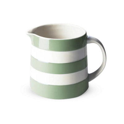 Jug: 0.56 Litre Cornishware Willow Green Dreadnought JugCeramic from B&Q