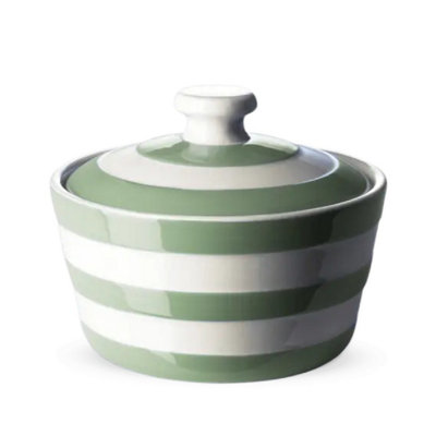 Butter Dish: Cornishware Willow Green Butter DishCeramic from B&Q