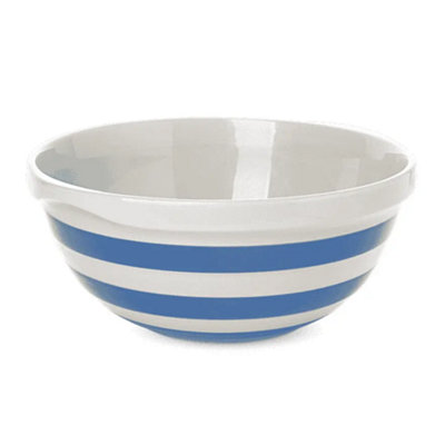 Mixing Bowl: 25Cm Cornishware Blue from B&Q