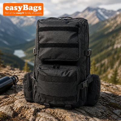 easyBags Military Style Tactical Hiking Durable Backpack - 31L