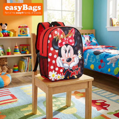 easyBags Kids Toddlers Character Rucksack School Bag And Backpack Minnie from B&Q