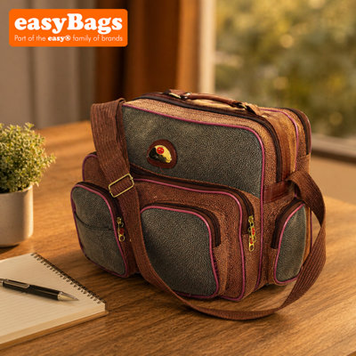 easyBags Mens Shoulder Hand Luggage Cabin Holdall Travel Bag-22L 36X27X23Cm from B&Q