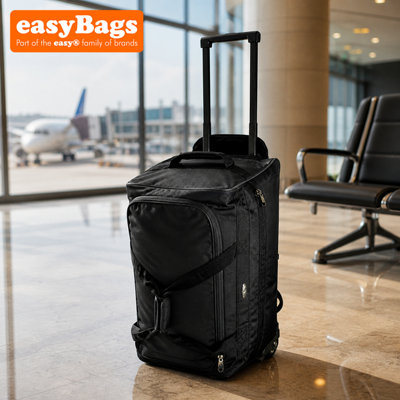 easyBags Large Travel Holdall Cargo Suitcase On Wheels Duffel Bag Sizes 27 Inch from B&Q