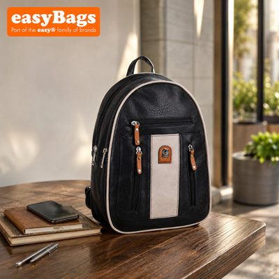 easyBags Travel Rucksack BlueDurable And Lightweight Everyday Backpack from B&Q