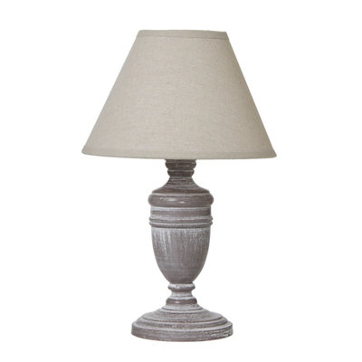 Metis Urn Table Lamp With Linen Shade from B&Q